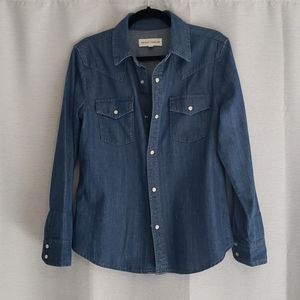 Denim Forum long sleeve denim shirt